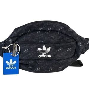 Adidas Originals National Waist Bag- Forum Monogram Black